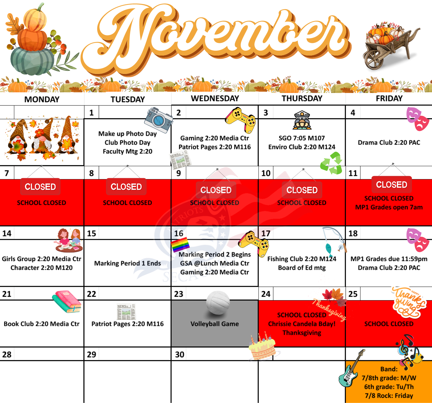 Nov 22 Calendar